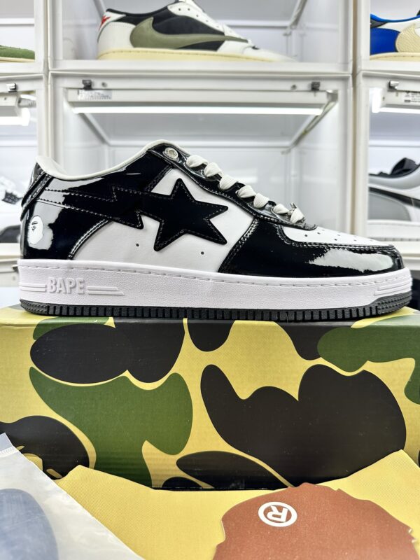 A Bathing Ape Bape Sta Low Black
