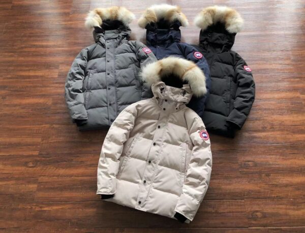 Canada Goose Down Jacket With Fur