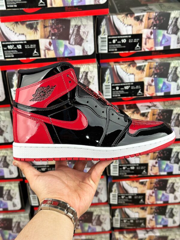 Air Jordan 1 Retro High Patent Bred