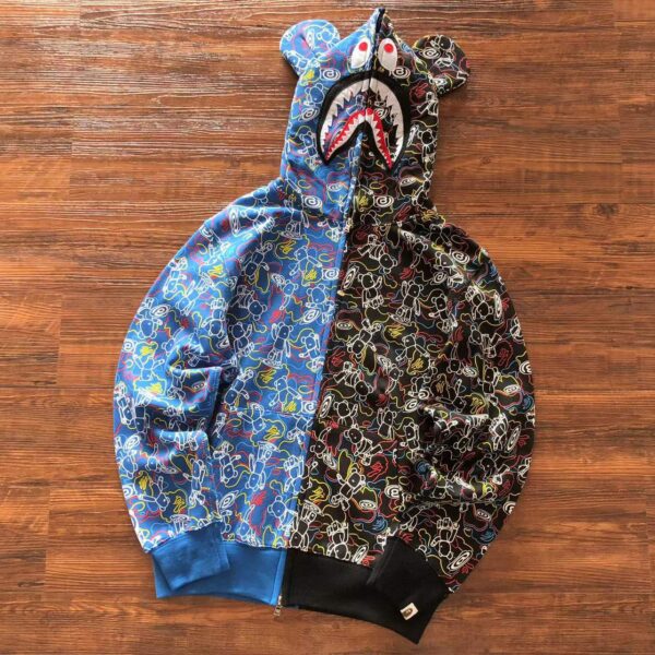 BAPE x Bearbrick Hoodie