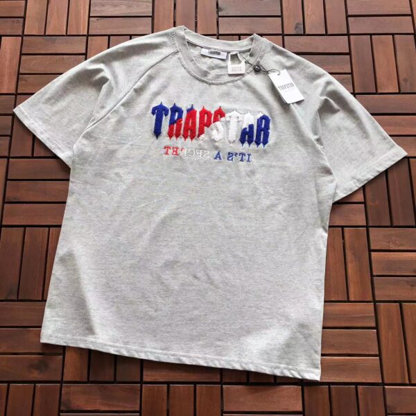 Trapstar Tee Blue Red White