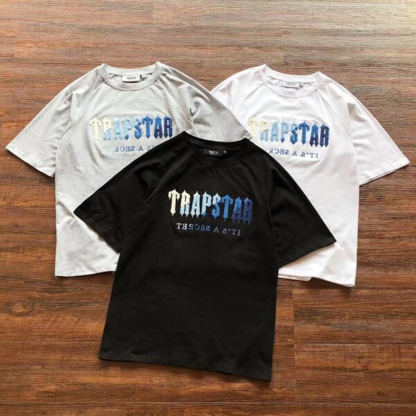 Trapstar Tee Black, White, Grey