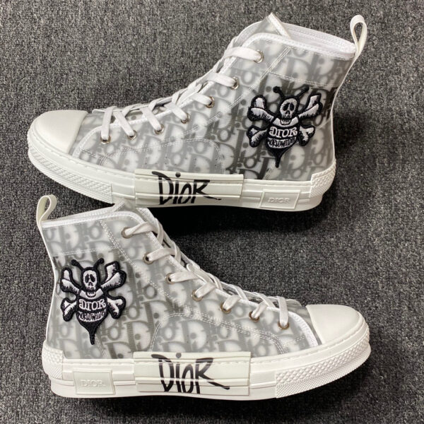 Dior And Shawn B23 High Top Bee Embroidery