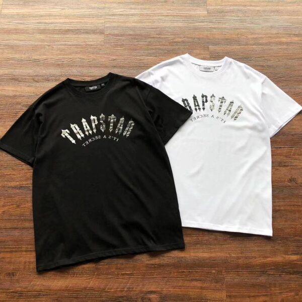 Trapstar Tee Black and White