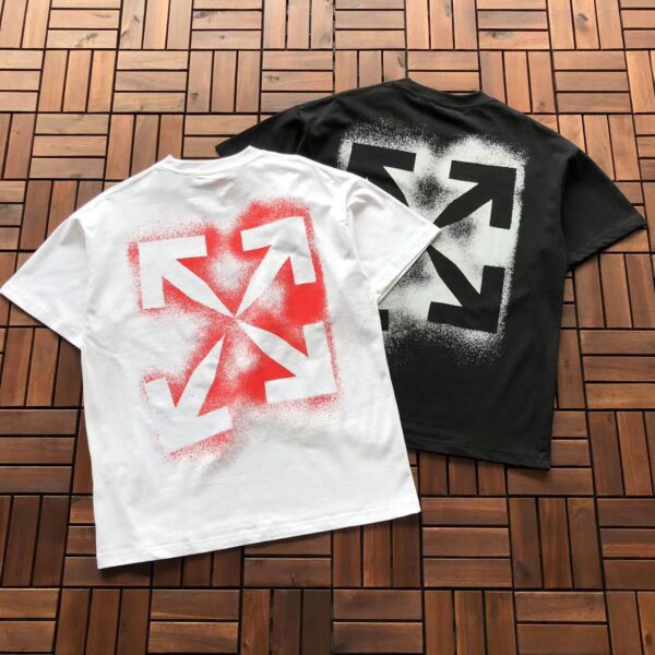 Off-White Tee Black and White