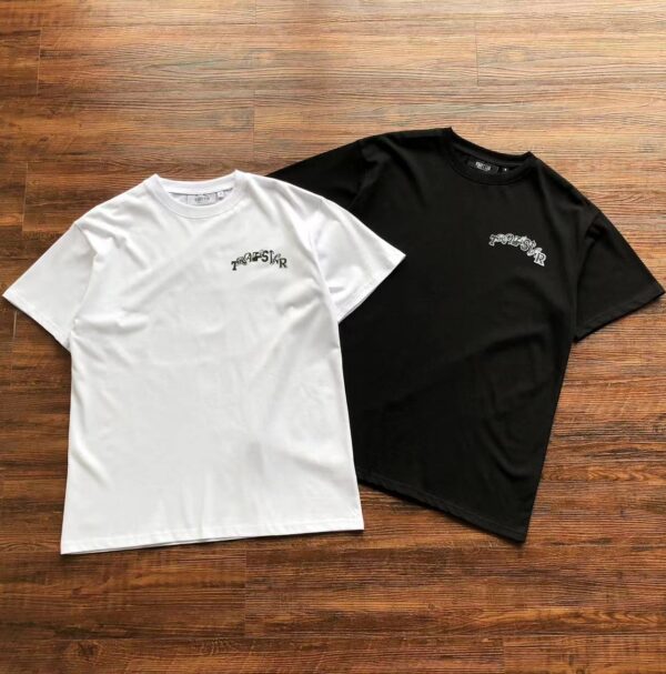 Trapstar Tee Black and White