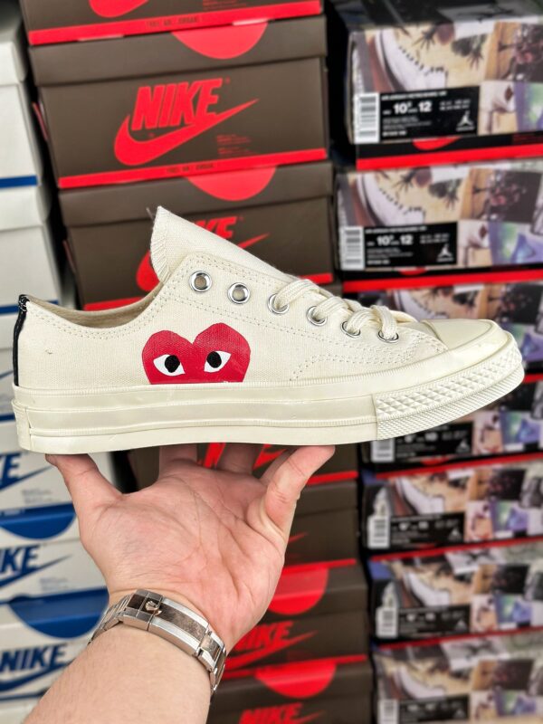 Converse Chuck Taylor All-Star 70 Low CDG PLAY White