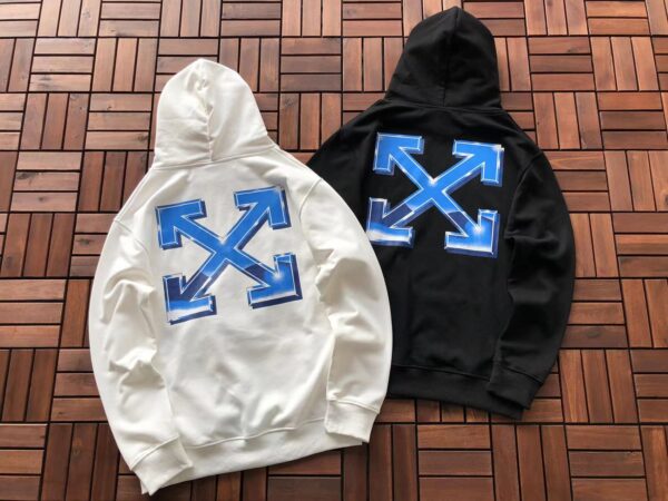 Off-White Hoodie Black and White