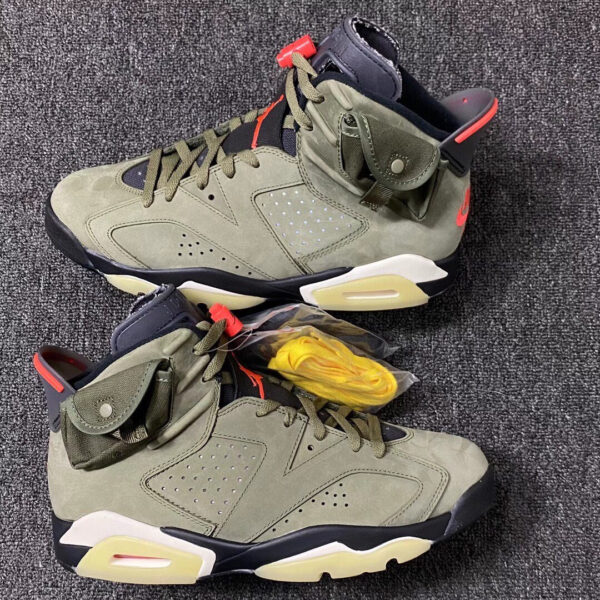 Air Jordan 6 Retro Travis Scott Olive